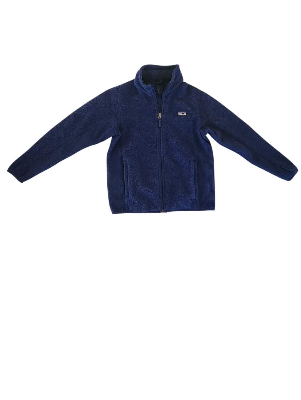 Patagonia Navy Better Sweater Fleece Jacket - Boy's Size Large (12)